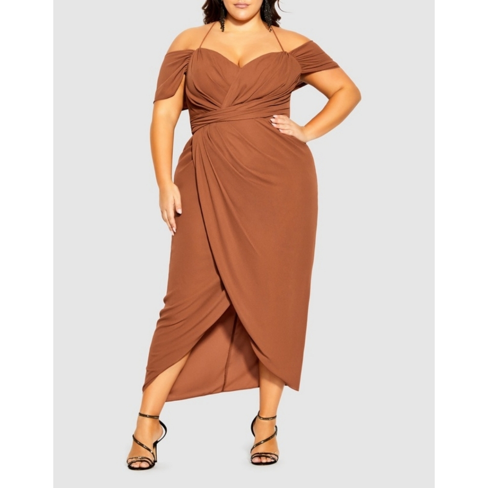 CITY CHIC Entwine Maxi Dress